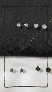 [READY STOCK] Anting-anting - Anti Allergy Transparent Earrings Plastic Ear Sticks