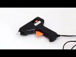 TUKUO - Paket Lem Tembak 20 Watt - Alat Lem Tembak Glue Gun Lem Bakar Cair Bonus 3 Pcs Reffil Stick Lilin