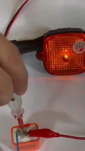 Motorcycle LED Flasher Relay Light Switch Adjustable Frequency Square Flashing Flasher Motorcycle Led Lights Turn Signal Indicator 12V Flash