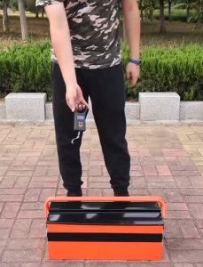 Three layer heavy steel tool box Large metal maximum storage tin tool box Professional multi-function three layer portable household electrical box Storage box