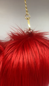 Tas Selempang Bulu Korea Hati