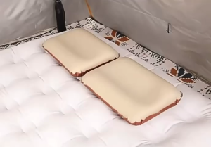 Quality Outdoor Camping Automatic Self Inflatable Pillow Bantal High Elastic Sponge Travel Pillow