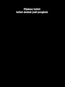 Dejavu Kursi Toilet Jongkok Bahan Plastik Tebal Anti Slip Untuk Wanita Hamil Kursi Pup Kloset Duduk HSB682