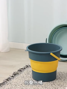 Rectangular Foldable Bucket – Durable & Strong/Stacking/Mopping Bucket/Lightweight/Easy Storage