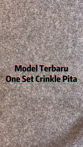 setelan anak perempuan model one set bunga pita usia 1 tahun sampai 10 tahun bahan cringkle