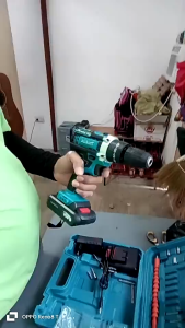 Makita Electric Drill Cordless Impact Hammer 288VF Battery Wireless Power Tools Set