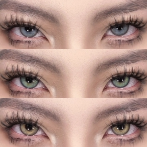 **【COD】Softlens BARCELONA Grey Soflens Murah Softlens 14.2mm Bigeyes Mata Lensa Kontak Warna Korea Kontak**