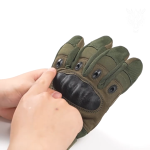 Motorcycle Gloves Breathable Riding Gloves NonSlip Full Finger Camping Protective Bike Glove For Men