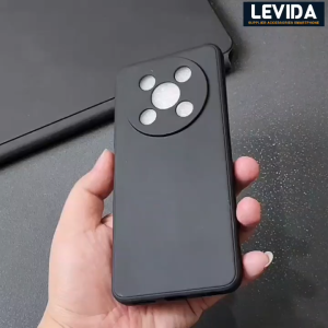 Itel RS4 Softcase Macaron Black Itel RS4 Case Tpu Full Black Protection