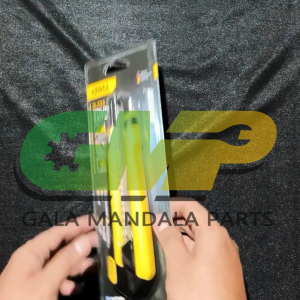 Cutter Deli SK4 Besar: Utility Knife Auto Lock & Alat Potong Serbaguna