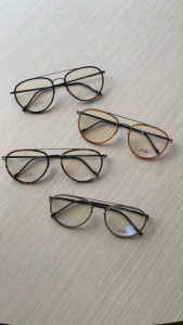 Polin 1004 กรอบแว่นน้ำหนัก เบาทน ไร้สกรู ทรงสวยหรู