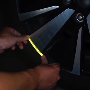 ZCAUTO  20 Miếng Dán Phản Quang Bánh Xe ô Tô Nhãn Dán Phản Quang Báo Phản Quang Sticker Cho Xe Máy Xe Đạp Xe