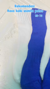 QSKS73 Kaos Kaki Wanita Pendek Semata Kaki Solid Color Sekolah Kantor Women Socks Casual Laki Laki Wanita