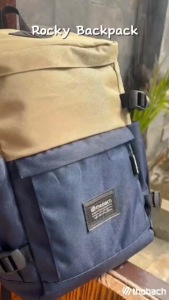 Thobach - Back Pack Laptop Pria Tas Ransel Sekolah Kuliah Pria Wanita Tas Outdoor Rocky Pria