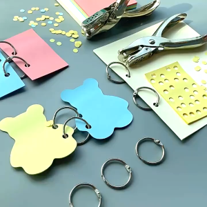 Paper Hole Puncher Metal Small Hole Puncher 3mm or 6mm Punch Alat Penebuk Lubang Kertas 纸张单孔打孔器