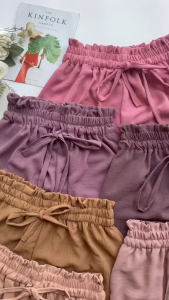 Celana Kulot Tali Bahan Crinkle Airflow Premium Terbaru Kekinian