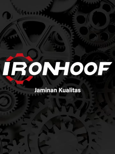 IRONHOOF Bor Listrik 288V Bor Impact Baterai Cordless Untuk Besi Tembok Beton Kayu Mesin Bor baterai