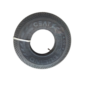 1PC CEAT Buland Tire 4.00-8 TT Tube Type 76E 6 PR Nylon Tricab Bajaj TVS Piaggio WITH Interior Gulong for Three Wheelers