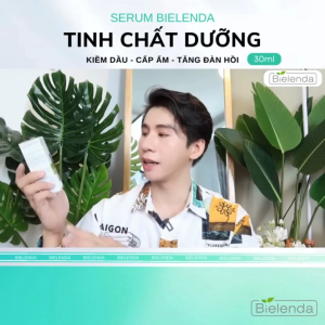 Serum Bielenda Super Power Mezo Skin Clinic Moisturizing Cấp Nước Dưỡng Ẩm Giảm Mụn Căng Bóng Mờ Thâm