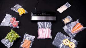 FREEBPA! Plastik Vacuum Sealer Emboss Isi 50 Lembar 17 x 25 untuk Bungkus Makanan Beku Frozen Food