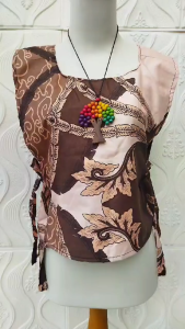 Termurah Rompi Outer Vest Batik Wanita Modern Etnik Katun Premium Outer Batik Wanita Atasan Kerja Rompi Kerja Atasan Kondangn Kekinian X5T2