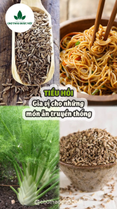 Tiểu hồi hương 500g hạt tiểu hồi xanh thơm và 20 loại gia vị thơm ngon tẩm ướp món ăn