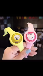 Mosquito Repellent Watch for Kids  Durable Anti-Mosquito Waterproof Watch Lightweight Wearable Mosquito Repeller Bracelet for Toddlers and Baby CartoonAll-Natural Anti Insect Bites