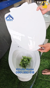 Nắp Bồn cầu Đóng Êm thay thế chuẩn đẹp cầu CAESAR nắp bàn cầu màu Trắng Cao Cấp Chống Bám Bẩn N0K7