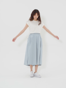 GIORDANO Quần Nữ 100% Cotton Nhẹ Quần Crop Co Giãn Thoải Mái Ống Rộng Đơn Giản Thời Trang Quần Crop Free Shipping 05424302