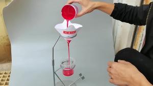 200pcs Conical Nylon Micron Paper Paint Filter Disposable Purifying Funnel 100Mesh Paint Strainer