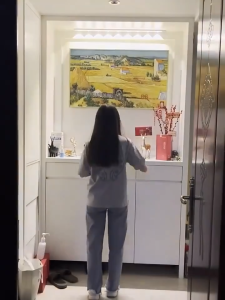 Motion Sensor Led lights for room at night  3 Colors Rechargeable Light For Bedroom Magnetic Kitchen Light Automatic Warm LED Strip Lighting