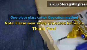 2 In 1 Alat Pemotong Kaca Keramik Ubin Glass Cutter Manual Multifungsi Cermin Potong Tool Set