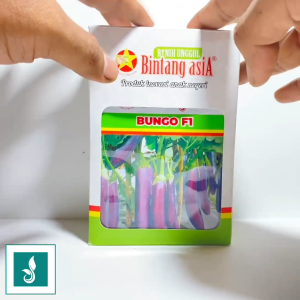 Benih Terong Ungu BUNGO F1 Isi 2 gram Benih Bintang Asia