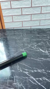 ฟิล์มติดกระจกสุญญากาศ ยาว2เมตร รุ่นดำทึบ ฟิล์มดำทึบ สำหรับเพิ่มความเป็นส่วนตัว ประตู หน้าต่าง Window film