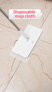 Ecoco Electrostatic Dust Removal Mop 360° Rotation Large Cleaning Area Household Disposable Wet and Dry Use Flat Mop