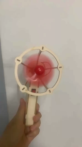 Mô Hình Quạt Cầm Tay Chạy Bằng Motor Chạy Bằng Pin Đồ Chơi Lắp Ráp DIY Sáng tạo STEM