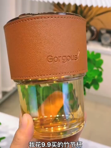 📣🇲🇾 READY STOCK📣【 1 PCS】Glass Straw Cup  | Lid Heat Cold Resistant Iced Water Bottle Viral Coffee Glass Bottle Mug Transparent Mug | 玻璃杯吸管 | (400ml)