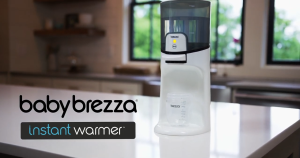 Baby Brezza Instant Bottle Warmer I Dispenses Warm Water Instantly Customizable 3 Temperatures