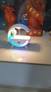 350ml Anti-Gravity Air Humidifier RGB Night Light Water Droplet Sprayer Creative Home Office Mist Maker Ultrasonic Cool Water Droplet Reverse Flow