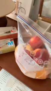 BabyShop-C1150 Kantong Plastik Ziplock Kulkas Double Lock BPA FREE / Plastik Klip Penyimpanan