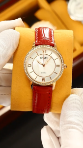 SKMEI 2253 Jam Tangan Wanita Analog Casual Quartz Tali Kulit