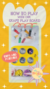 Sensory Splash Club: Creative Craft Play Board - Interactive Sensory Toys for Kids