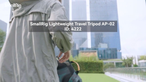 SmallRig 4222B AP-02 Lightweight Aluminum Travel Tripod with Arca-Type Ball Head 4222 (Max Load 8 kg) 43cm to 159cm