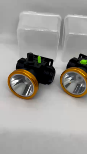 Đèn Pin LED Đội Đầu Nhỏ Gọn Siêu Sáng Phù Hợp Chiếu Sáng Cắm Trại và Du Lịch - Pin Dung Lượng Cao