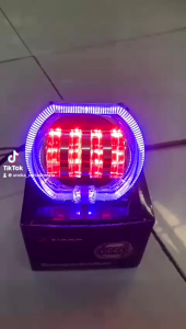 Lampu Tembak Daymaker Biled Xcase Projie Biled 4 Lensa 8D Lampu Utama Biled Universal Semua Motor