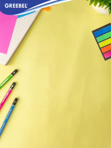 GREEBEL Pulpen Ballpen Pen Gel | GP-509 ZIRCON 0.5 BLUE 12 PCS | Pulpen Gel Greebel Pena Bolpen Bolpoin Gel