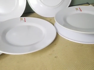 Piring Makan Ceper Melamine 100% Asli 10" P0210 / Golden Dragon / melamine