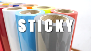 POLYFLEX PVC 1M - RHINOFLEX KOREA YELLOW I Bahan Cutting Sticker & Sablon Kaos Vinyl Cutting untuk Sablon & DIY Custom