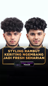 Bundling - Captain Hairstyling Curly Cream Pomade + Hair Powder