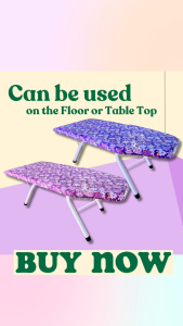 Small Mini Iron Board Duduk Folding Ironing Board Mini Portable Kecik Pendek Meja Iron Board Kecil